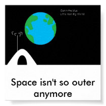 Out in the Blue Poster posters by loostertherooster Out in the Blue Poster posters