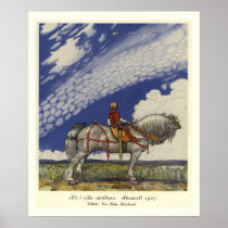 Out Into the Wide World by John Bauer Poster