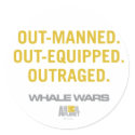 Out-Manned Stickers