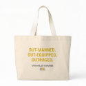 Out-Manned Tote Bag