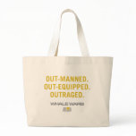 Out-Manned Tote Bag