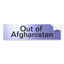 Out of Afghanistan Bumper Stickers