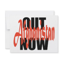 Out of Afghanistan Now invitations by imeanit Out of Afghanistan Now invitations