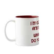 Out of Bed mugs by SillyShirts Out of Bed mugs