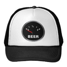Out of Beer Fuel Gauge Mesh Hat