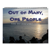 Out of Many, One People Wall Calendar