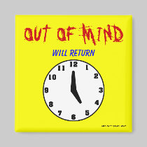 Out Of Mind Magnet