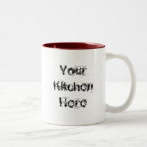 Out of My Kitchen Saying Customizable Mug mugs
