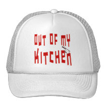 Out of My Kitchen Saying hats