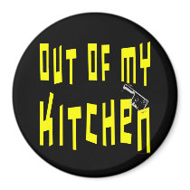 Out of My Kitchen Snappy Fridge Magnet magnets