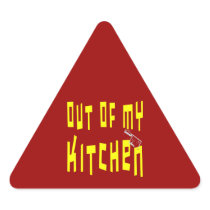 Out of My Kitchen Spicy Saying Stickers stickers