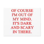 out of my mind post card