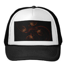 Out of the Dark Abstract Art Hat