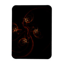 Out of the Dark Abstract Art Premium Magnet