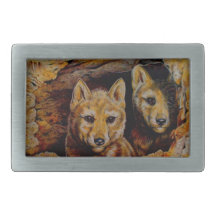 Out of the Den Belt Buckles