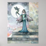 Out of the Shadows Fairy Dragon Poster