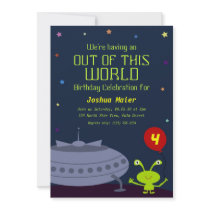 Out of This World, Birthday Invitations