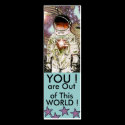 OUT OF THIS WORLD BOOK MARK - BOOKMARK business cards
