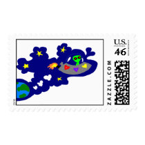 Out of this world postage stamp