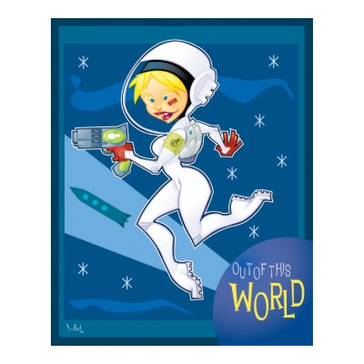 Out of This World Poster by paperdragon