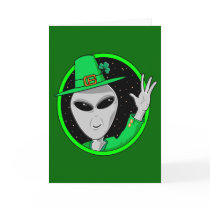 Out of this World St. Patrick's Day Card