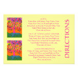 'Out Of Town Guest DIRECTIONS' Card (small rec) invitations