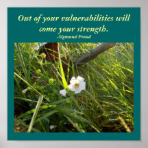 Out of your vulnerabilities...Quote-Poster