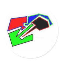 out rage skate team logo sticker by JLT1200 out rage skate team logo sticker