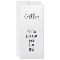 Out There - 3D Freaky Bonga Doll - Redhead Custom Rack Card