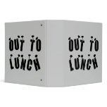 Out to Lunch binders
