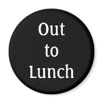 "Out to Lunch" magnets by JuJuGarden "Out to Lunch" magnets