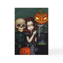 "Out Trick-or-Treating" Greeting Card