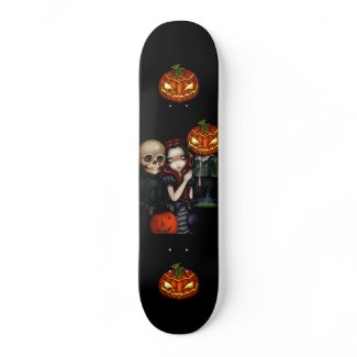 Out Trick-or-Treating - Halloween Skateboard skateboard
