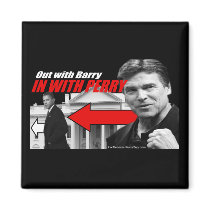Out with Barry - In with Perry Refrigerator Magnets