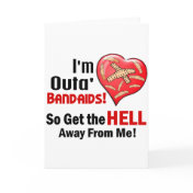 Outa' BandAids Card