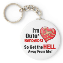 Outa' BandAids Keychains