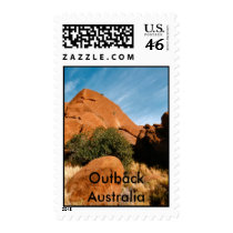 Outback Australia postage