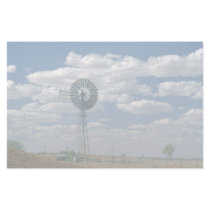 Outback windmill, South Australia Personalized Stationery