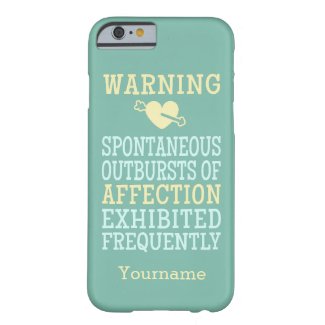 Outbursts of Affection custom cases Barely There iPhone 6 Case