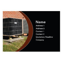 outdoor air conditioner unit business cards