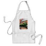 Outdoor Cafe With Hydrangea Apron