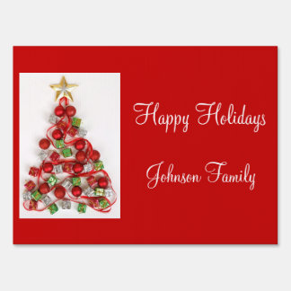 Christmas Yard & Lawn Signs | Zazzle