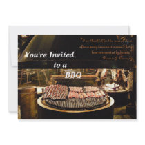 Outdoor Entertainng Custom Invitations