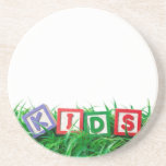 Outdoor kids drink coasters