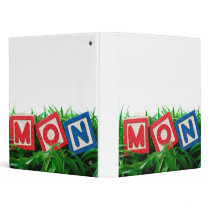 Outdoor Monday 3 Ring Binders