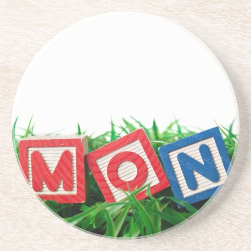 Outdoor Monday Drink Coaster