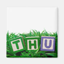 Outdoor Thursday Refrigerator Magnets
