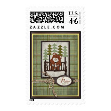 Outdoors Baby Stamp
