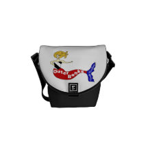 Outer Banks Mermaid Messenger Bag