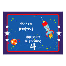 Outer Space Birthday Party on Outer Space Invitations  700  Outer Space Announcements   Invites